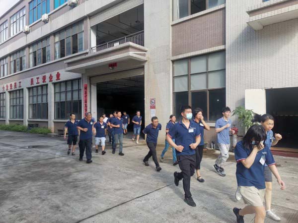 以人為本，注重安全，雙林工業(yè)園區(qū)舉行消防安全應急演練