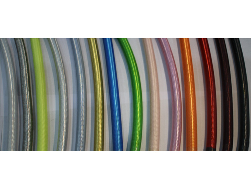 Outer woven rubber hose