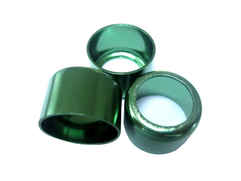 Green aluminum sleeve